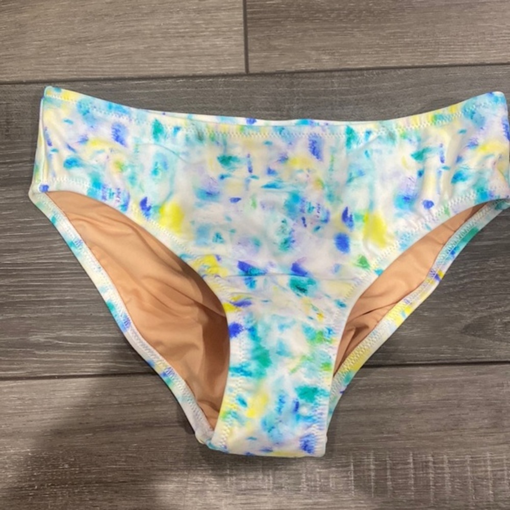 NWOT! Crewcuts‎ Girls Tie Dye Blue Bikini Bottom